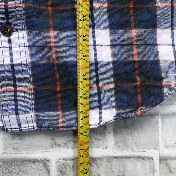 Duluth Trading Company Plaid Button Shirt Dual Pocket Men L Trim Fit Cabincore - Picture 7 of 11